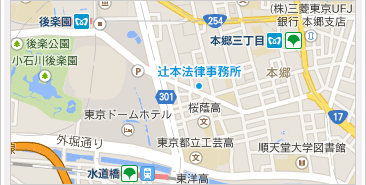 辻本法律事務所の地図